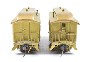 HOn3 Brass Westside Model Co. Sierra Railroad #5 and #6 Short Coach and Combine