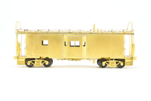 HO Brass OMI - Overland Models, Inc. C&NW - Chicago & North Western Steel Bay Window Caboose As Built 1968