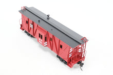 Load image into Gallery viewer, HO Brass Westside Model Co. WP - Western Pacific Outside Brace Bay Window Caboose Custom Painted
