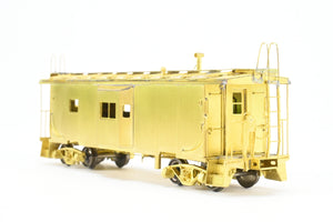 HO Brass OMI - Overland Models, Inc. C&NW - Chicago & North Western Steel Bay Window Caboose As Built 1968