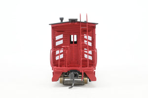 HO Brass Westside Model Co. WP - Western Pacific Outside Brace Bay Window Caboose Custom Painted