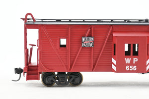 HO Brass Westside Model Co. WP - Western Pacific Outside Brace Bay Window Caboose Custom Painted