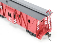 Load image into Gallery viewer, HO Brass Westside Model Co. WP - Western Pacific Outside Brace Bay Window Caboose Custom Painted
