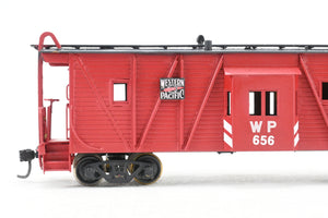 HO Brass Westside Model Co. WP - Western Pacific Outside Brace Bay Window Caboose Custom Painted