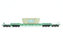 Load image into Gallery viewer, HO Brass Rail Classics PC - Penn Central F-40 Heavy Duty Well Flat Car w/Load Factory Painted No. 768151
