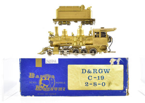 HOn3 Brass Balboa D&RGW - Denver & Rio Grande Western C-19 2-8-0 u/p