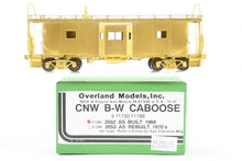 Load image into Gallery viewer, HO Brass OMI - Overland Models, Inc. C&amp;NW - Chicago &amp; North Western Steel Bay Window Caboose As Built 1968
