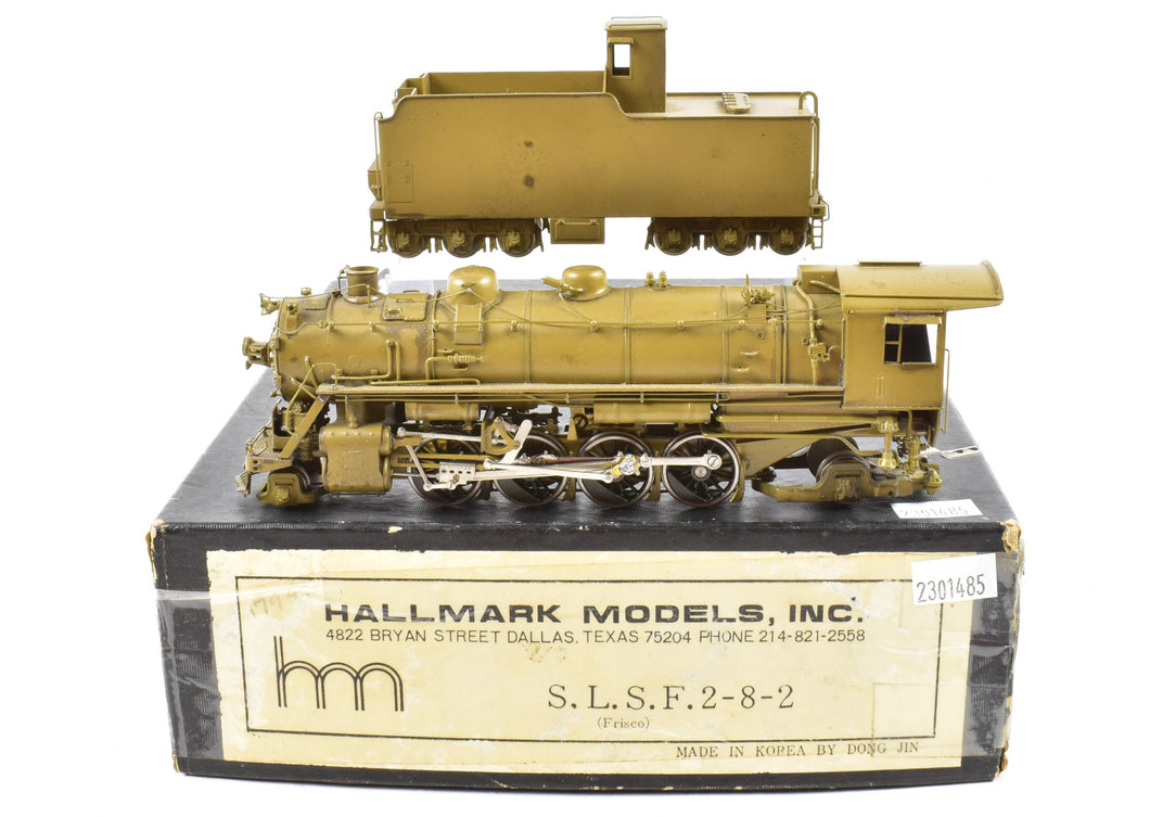 HO Brass Hallmark Models SLSF - Frisco 2-8-2 Mikado