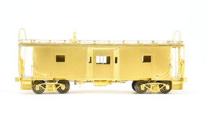 HO Brass OMI - Overland Models, Inc. C&NW - Chicago & North Western Steel Bay Window Caboose As Built 1968