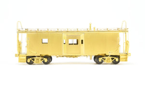 HO Brass OMI - Overland Models, Inc. C&NW - Chicago & North Western Steel Bay Window Caboose As Built 1968