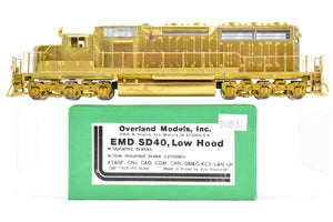 HO Brass OMI - Overland Models Inc. - Various Roads -  EMD SD40 Low Hood, W/Dynamic Brakes, W/Low Mounted Brake Cylinders