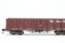 Load image into Gallery viewer, HOn3 Blackstone Models D&amp;RGW - Denver &amp; Rio Grande Western High Side Gondola Flying Grande Herald No. 1039
