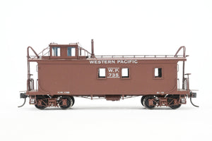HO Brass OMI - Overland Models, Inc. WP - Western Pacific Wood Caboose 1945 Era Custom Painted