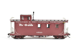 HOn3 Blackstone Models D&RGW - Denver & Rio Grande Western Long Caboose F/P No. 0540