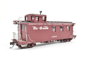 HOn3 Blackstone Models D&RGW - Denver & Rio Grande Western Long Caboose F/P No. 0540