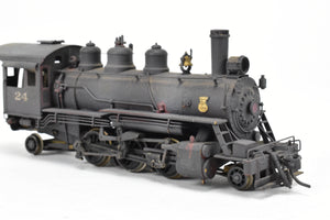 HO Brass PFM - United Oregon American Lumber Co. Baldwin 2-6-2 #105 CP JJC #24