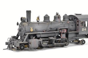 HO Brass PFM - United Oregon American Lumber Co. Baldwin 2-6-2 #105 CP JJC #24