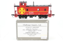 Load image into Gallery viewer, HO Brass CIL - Challenger Imports AT&amp;SF - Santa Fe Caboose Class CE-1 Peaked Roof FP No. 999192 1966-75 Version
