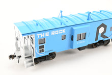 Load image into Gallery viewer, HO Brass OMI - Overland Models, Inc. CRI&amp;P - Rock Island Bay-Window Caboose w/Rockwell Trucks FP No. 17210
