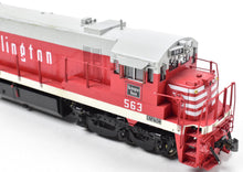 Load image into Gallery viewer, HO Brass OMI - Overland Models, Inc. CB&amp;Q - Burlington Route GE U-28C (U-25C Carbody) PH IIIA Pro-Paint  No. 563
