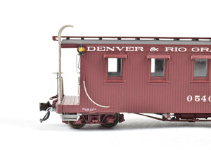 HOn3 Blackstone Models D&RGW - Denver & Rio Grande Western Long Caboose F/P No. 0540