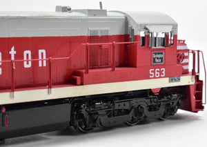 HO Brass OMI - Overland Models, Inc. CB&Q - Burlington Route GE U-28C (U-25C Carbody) PH IIIA Pro-Paint  No. 563