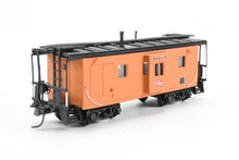 Load image into Gallery viewer, HO Lines West MILW - Milwaukee Road Thrall Bay Window Caboose Custom Built and Painted #992143 3D Printed Model REBOXX
