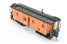 Load image into Gallery viewer, HO Lines West MILW - Milwaukee Road Thrall Bay Window Caboose Custom Built and Painted #992143 3D Printed Model REBOXX
