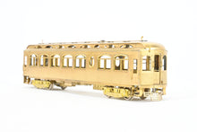 Load image into Gallery viewer, HO Brass MTM - Midwest Trolley Museum CA&amp;E - Chicago Aurora &amp; Elgin #311-315 Series Kuhlman Wood Interurban Coach Unpowered Trailer
