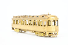 Load image into Gallery viewer, HO Brass MTM - Midwest Trolley Museum CA&amp;E - Chicago Aurora &amp; Elgin #311-315 Series Kuhlman Wood Interurban Coach Unpowered Trailer
