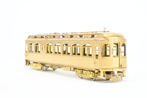 HO Brass MTM - Midwest Trolley Museum CA&E - Chicago Aurora & Elgin #311-315 Series Kuhlman Wood Interurban Coach Unpowered Trailer