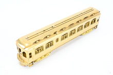 Load image into Gallery viewer, HO Brass MTM - Midwest Trolley Museum CA&amp;E - Chicago Aurora &amp; Elgin #311-315 Series Kuhlman Wood Interurban Coach Unpowered Trailer
