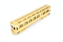 Load image into Gallery viewer, HO Brass MTM - Midwest Trolley Museum CA&amp;E - Chicago Aurora &amp; Elgin #311-315 Series Kuhlman Wood Interurban Coach Unpowered Trailer
