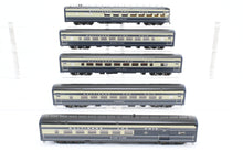 Load image into Gallery viewer, HO Brass Key Imports B&amp;O - Baltimore &amp; Ohio "Cincinnatian" 5-Car Train Set 1995 Run FP
