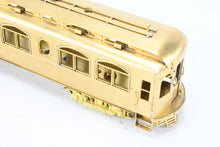 Load image into Gallery viewer, HO Brass MTM - Midwest Trolley Museum CA&amp;E - Chicago Aurora &amp; Elgin #311-315 Series Kuhlman Wood Interurban Coach Unpowered Trailer
