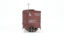 Load image into Gallery viewer, HOn3 Blackstone Models D&amp;RGW - Denver &amp; Rio Grande Western 30’ Economy Door Box Car Flying Grande Herald No. 3083
