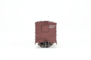 HOn3 Blackstone Models D&RGW - Denver & Rio Grande Western 30’ Economy Door Box Car Flying Grande Herald No. 3083