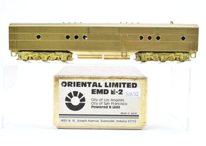 HO Brass Oriental Limited C&NW/UP/SP "Cities" Trains EMD E2B Powered