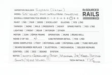 Load image into Gallery viewer, HO Brass Suydam SN - Sacramento Northern Niles Wood Interurban Combine 5-Window
