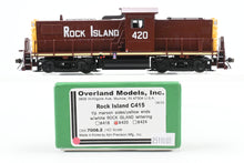 Load image into Gallery viewer, HO Brass OMI - Overland Models Inc. CRI&amp;P - Rock Island C415 FP No. 420, Maroon w/Yellow Ends
