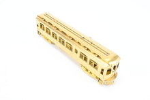 Load image into Gallery viewer, HO Brass MTM - Midwest Trolley Museum CA&amp;E - Chicago Aurora &amp; Elgin #300 - 308 Series Niles Coach Unpowered Trailer
