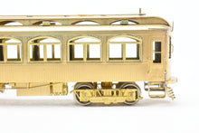 Load image into Gallery viewer, HO Brass MTM - Midwest Trolley Museum CA&amp;E - Chicago Aurora &amp; Elgin #300 - 308 Series Niles Coach Unpowered Trailer
