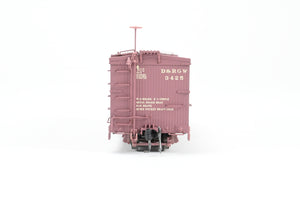 HOn3 Blackstone Models D&RGW - Denver & Rio Grande Western 30' Box Car Flying Grande Herald No. 3425