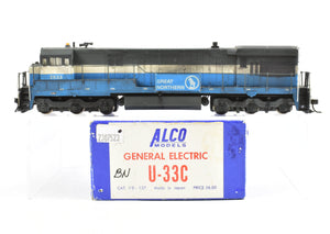 HO Brass Alco Models GN - Great Northern General Electric U-33C Diesel CP No. 2533