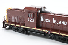 Load image into Gallery viewer, HO Brass OMI - Overland Models Inc. CRI&amp;P - Rock Island C415 FP No. 420 Maroon w/Yellow Ends
