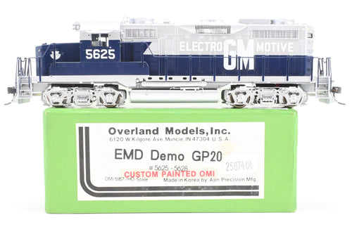 HO Brass OMI - Overland Models, Inc. Various Roads EMD GP20 Demo No. 5625-5628 Factory Painted RARE!
