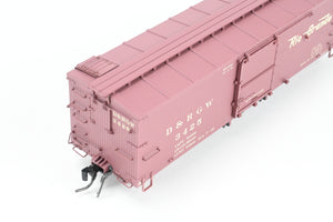 HOn3 Blackstone Models D&RGW - Denver & Rio Grande Western 30' Box Car Flying Grande Herald No. 3425