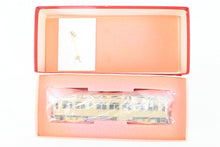 Load image into Gallery viewer, HO Brass MTM - Midwest Trolley Museum CA&amp;E - Chicago Aurora &amp; Elgin #300 - 308 Series Niles Coach Unpowered Trailer
