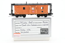 Load image into Gallery viewer, HO Lines West MILW - Milwaukee Road Thrall Bay Window Caboose Custom Built and Painted #992168 3D Printed Model REBOXX
