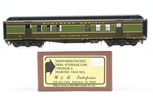 Load image into Gallery viewer, HO Brass W&amp;R Enterprises NP - Northern Pacific Mail Storage Car Version 3 Factory Painted 1946 NCL No. 91
